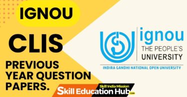 IGNOU CLIS Previous Year Question Paper