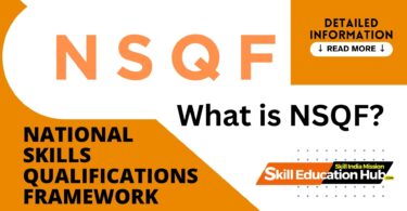 National Skills Qualifications Framework (NSQF)