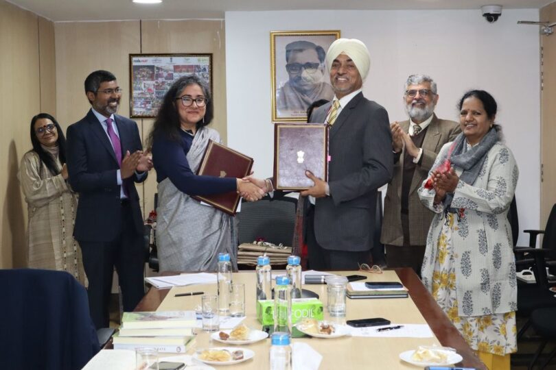 National Rural Livelihood Promotion Society (NRLPS), an autonomous body under #MoRD signed an MOU with BRAC International, a Global South-led organisation with a mission to empower people and communities.