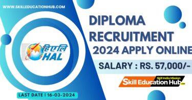 Diploma Recruitment 2024 Apply Online