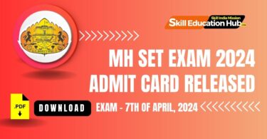 SET EXAM ADMIT CARD RELEASED