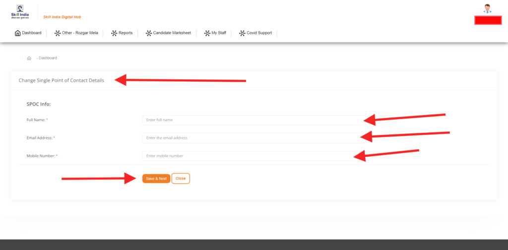 Spoc-details-change-4-2-1024x504 How to Change SPOC Details at Skill India Portal